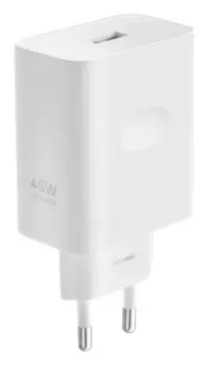 OPPO Supervooc 45W stenski polnilnik bele barve