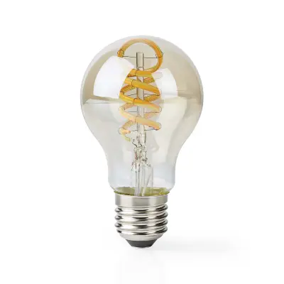 Nedis, SmartLife povezana Wi-Fi žarnica LED 5W 360lm E27, Bela