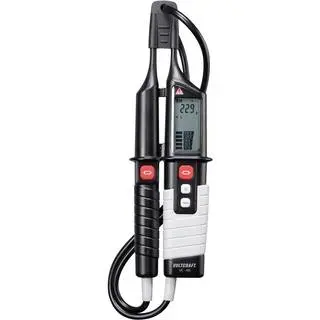 VOLTCRAFT VC 65 dvo-polni tester napetosti, 12 - 1000 V AC/12 - 1200 V DC LED/LCD zvočni signal/vibriranje