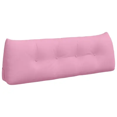 vidaXL Poglavni vzglavnik Roza 140 x 24 x 50 cm blago