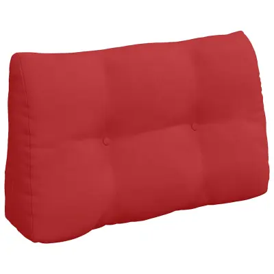 vidaXL Poglavni vzglavnik Rdeča 80 x 24 x 50 cm blago