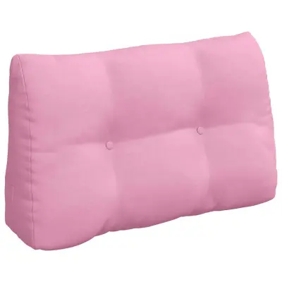 vidaXL Poglavni vzglavnik Roza 80 x 24 x 50 cm blago