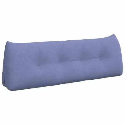 vidaXL Poglavni vzglavnik Jeans modra 140 x 24 x 50 cm blago