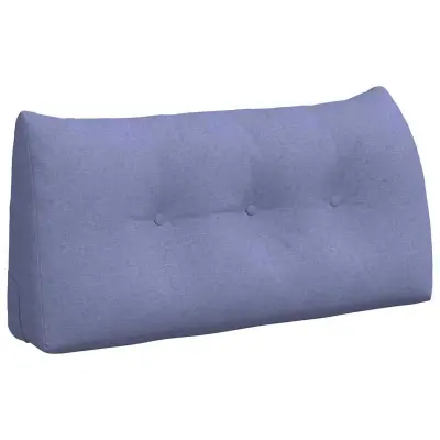 vidaXL Poglavni vzglavnik Jeans modra 100 x 24 x 50 cm blago
