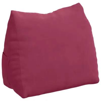 vidaXL Poglavni vzglavnik Vinorodna rdeča 60 x 20 x 50 cm