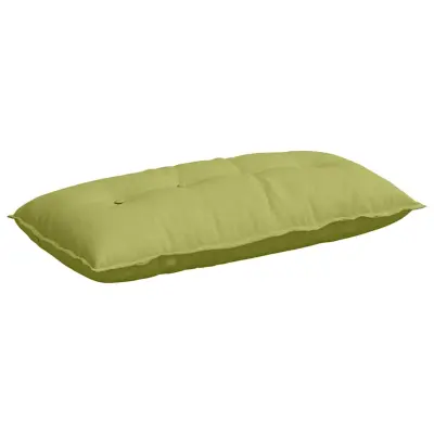 vidaXL Poglavni vzglavnik Svetlo zelena 100 x 19 x 50 cm blago