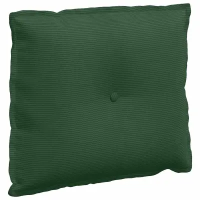vidaXL Poglavni vzglavnik Jungle Zelena 60 x 50 cm Žametna tkanina