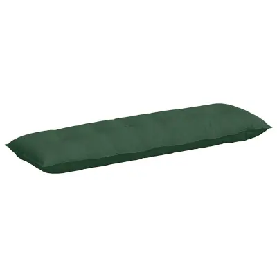 vidaXL Poglavni vzglavnik Jungle Zelena 160 x 50 cm Žametna tkanina