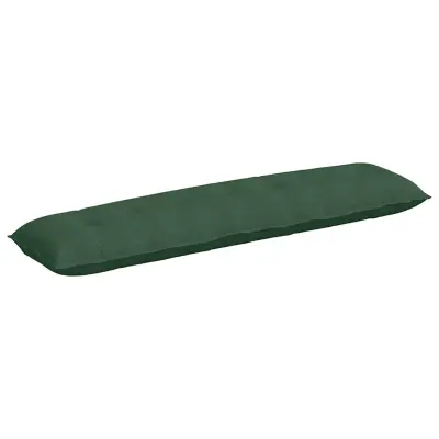 vidaXL Poglavni vzglavnik Jungle Zelena 200 x 50 cm Žametna tkanina