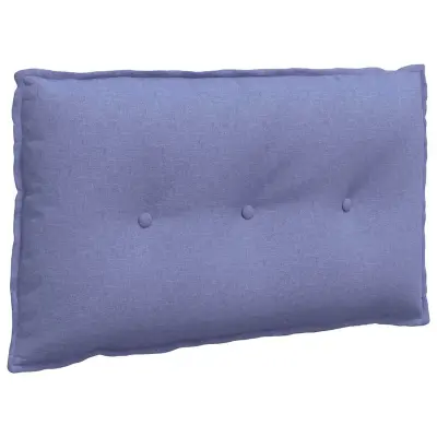 vidaXL Poglavni vzglavnik Jeans modra 80 x 19 x 50 cm blago