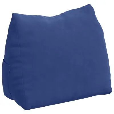 vidaXL Poglavni vzglavnik Policijska modra 45 x 20 x 35 cm
