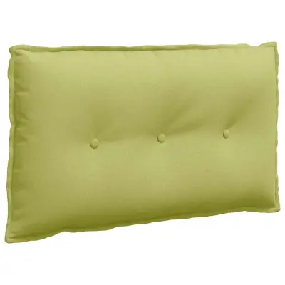vidaXL Poglavni vzglavnik Svetlo zelena 80 x 19 x 50 cm blago
