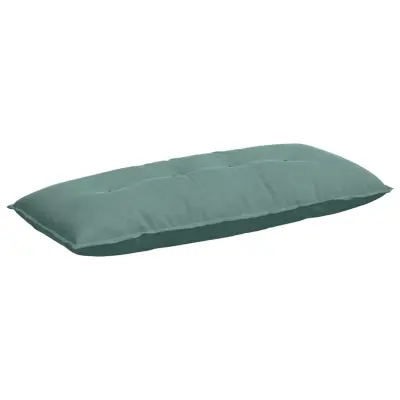 vidaXL Poglavni vzglavnik Morsko zelena 120 x 50 cm Žametna tkanina