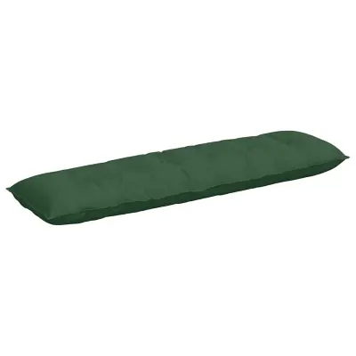 vidaXL Poglavni vzglavnik Jungle Zelena 180 x 50 cm Žametna tkanina