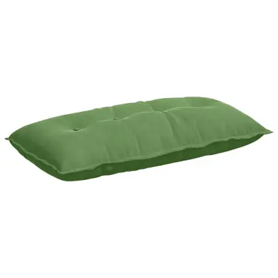 vidaXL Poglavni vzglavnik Svetlo zelena 100 x 50 cm Žametna tkanina