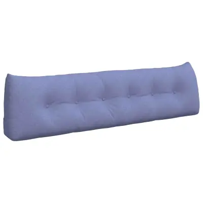 vidaXL Poglavni vzglavnik Jeans modra 180 x 24 x 50 cm blago