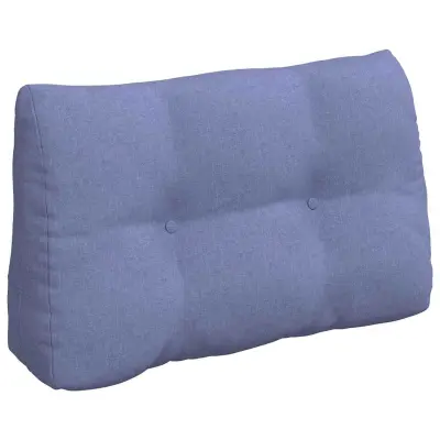 vidaXL Poglavni vzglavnik Jeans modra 80 x 24 x 50 cm blago
