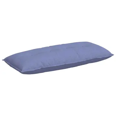 vidaXL Poglavni vzglavnik Jeans modra 120 x 19 x 50 cm blago