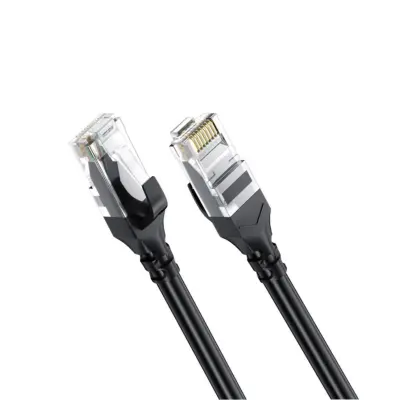 Gigabit Cat6 CCA UTP Ethernet kabel 2 kosa — 1000Mbps 250MHz RJ45 Black 5 m