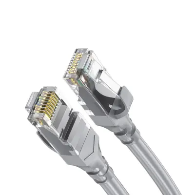 Gigabit Cat6 CCA UTP Ethernet kabel 2 kosa — 1000Mbps 250MHz RJ45 Gray 3 m