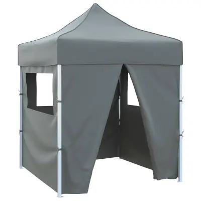 vidaXL Zabavni šotor Antracit 200 x 200 x 315 cm Oxford tkanina
