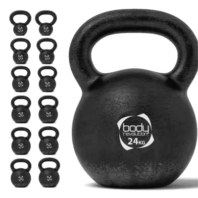 Litoželezne uteži Body Revolution 24 kg