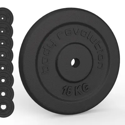 Litoželezne uteži 2 x 1,25 kg