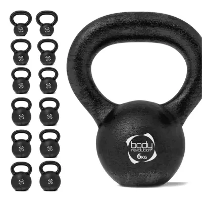 Body Revolution litoželezne kettlebelle 6 kg