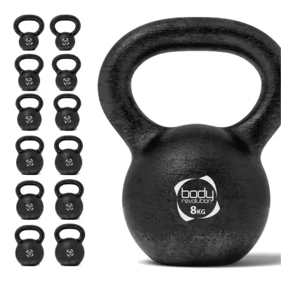 Body Revolution litoželezne kettlebelle 8 kg