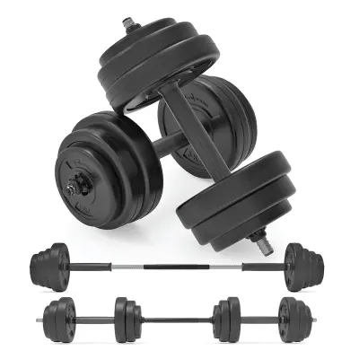 Komplet uteži Body Revolution iz vinila 10 kg
