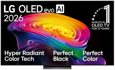 TV LG OLED83C61LA 210.8cm (83"), OLED, 4K UHD 120Hz, Smart TV, webOS