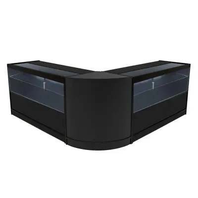 Selene LED komplet prodajnih pultnih svetilk CM60 in 2 x C1500 - črne barve
