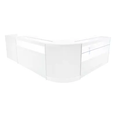 Komplet gravitacijskih LED prodajnih pultnih svetilk B1500, C1500, TB60 in CM60 - bel