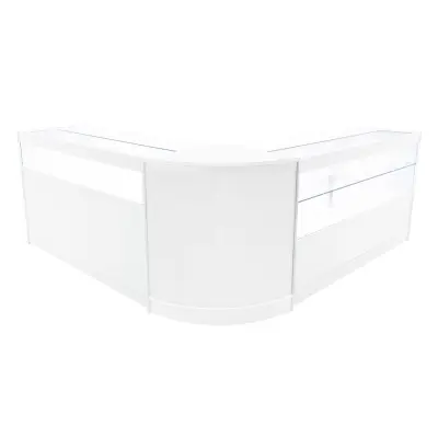 Adonis LED prodajni pult B1500, C1500 in CM60 - bel