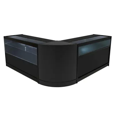 Adonis LED prodajni pult B1500, C1500 in CM60 - črne barve