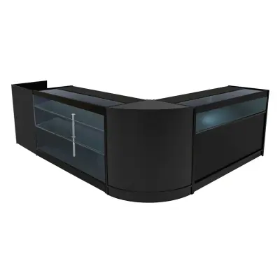 Polaris LED komplet prodajnih pultnih svetilk K1500, B1500, TB60 in CM60 - črne barve