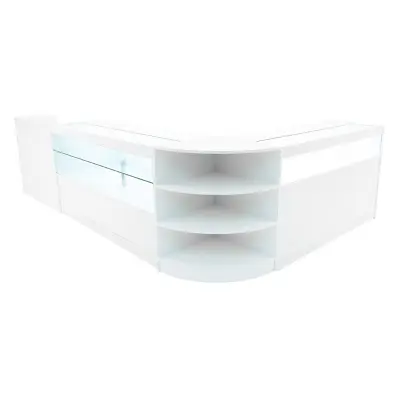 Komplet LED prodajnih pultov Europa B1500, C1500, TB60 in LM60 - bel