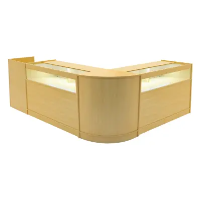 Luna LED komplet prodajnih pultnih svetilk CM60, TB60 in 2 x B1200 - javor