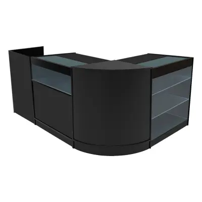 Polaris LED komplet prodajnih pultnih svetilk K900, B900, TB60 in CM60 - črne barve