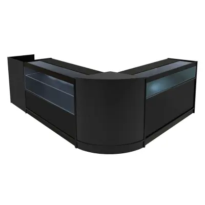 Komplet prodajnih pultnih LED-luči Gravity B1200, C1200, TB60 in CM60 - črne barve