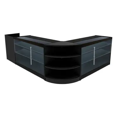 Astro LED komplet prodajnih pultnih svetilk LM60, TB60 in 2 x K1500 - črne barve