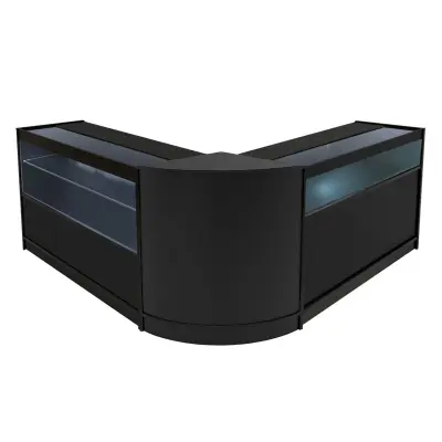 Adonis LED prodajni pult B1200, C1200 in CM60 - črne barve