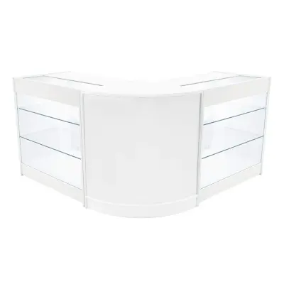 Helios LED komplet prodajnih pultov CM60 in 2 x K900 - bel