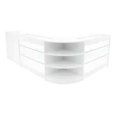 Astro LED komplet prodajnih pultnih svetilk LM60, TB60 in 2 x K1200 - bel