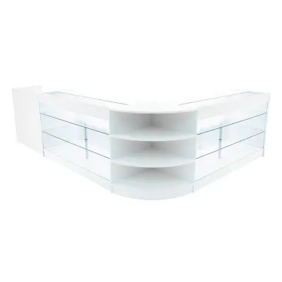 Astro LED komplet prodajnih pultnih svetilk LM60, TB60 in 2 x K1500 - bel