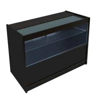LED prodajni pult C1200 - črne barve