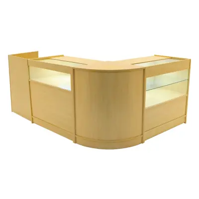 Komplet prodajnih pultnih svetilk Gravity LED B900, C900, TB60 in CM60 - javor