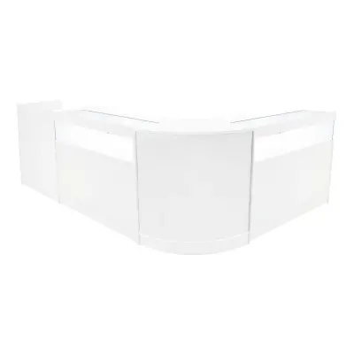 Luna LED komplet prodajnih pultnih svetilk CM60, TB60 in 2 x B1200 - bela