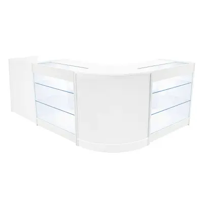 Aries LED komplet prodajnih pultnih svetilk CM60, TB60 in 2 x K900 - bel
