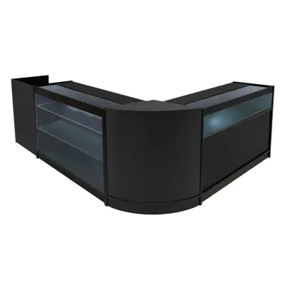 Polaris LED komplet prodajnih pultnih svetilk K1200, B1200, TB60 in CM60 - črne barve